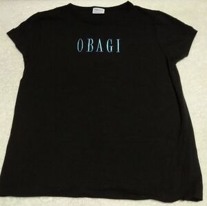 NEW Obagi Black Short Sleeve Tee Minimalist Design